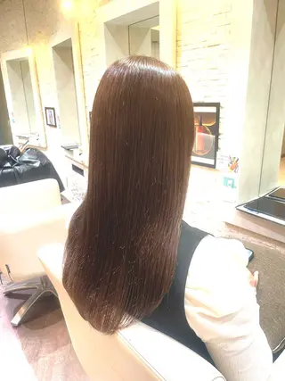 ロング 中山 奈津希のヘアスタイル