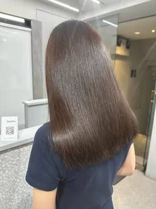 セミロング 🖤🤍石川 アイリ🤍🖤のヘアスタイル