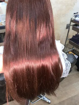 ロング カラー チバ ヒロトのヘアスタイル