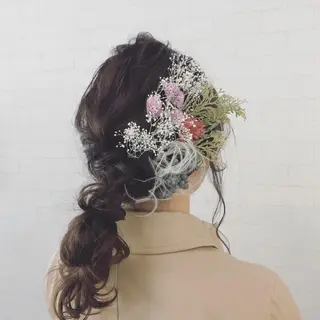 ヘアアレンジ ショート✨美髪矯正✨ wasaiのヘアスタイル