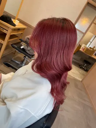 ロング カラー 髪の家 tikiのヘアスタイル