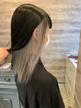 セミロング カラー 🫟Blanco🫟 Color&Careのヘアスタイル