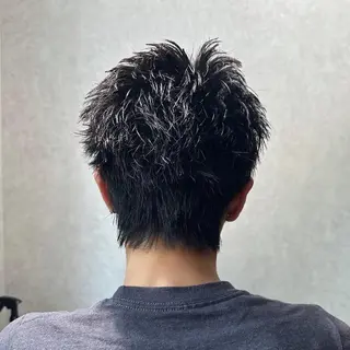 ショート ヘアアレンジ メンズヘア静岡 ✂︎Ryuheiのヘアスタイル