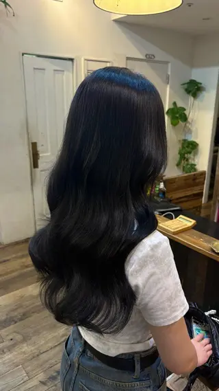 ロング カラー カラー/パーマ さくらのヘアスタイル