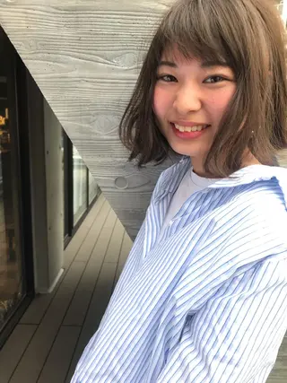 ミディアム ヒラヤマ ユウスケのヘアスタイル