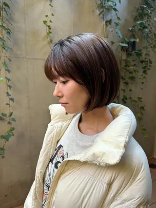 ショート ボブ/ショート 吉田竣のヘアスタイル