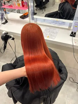 ロング 🤍🥀韓流暖色レイ ヤー🥀🤍あやねのヘアスタイル