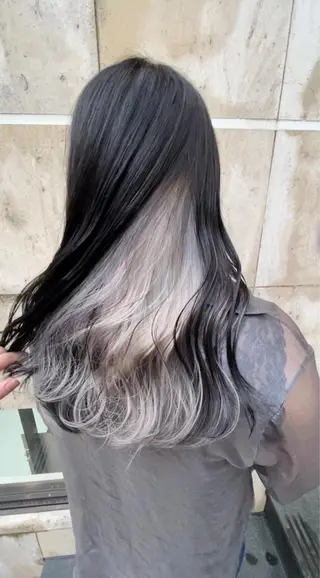 セミロング カラー 韓国系レイヤー特化 hiroのヘアスタイル