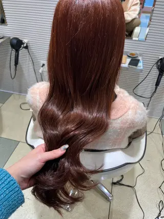 セミロング ☁️彦坂唯有/ 透明感カラー☁️のヘアスタイル