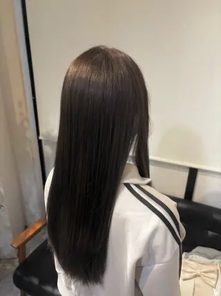 ロング はしもとひより/ 巻ける矯正/艶カラーのその他イメージ