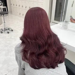 ロング カラー みう/仙台/暖色/ 艶髪/顔周りカット/のヘアスタイル