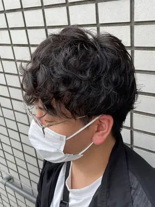 メンズ 透明感カラー🐾 Riona🎀のヘアスタイル