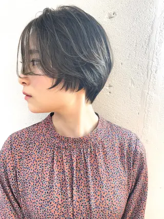ショート ショート✨ボブ✨代表 新田見美仁のヘアスタイル