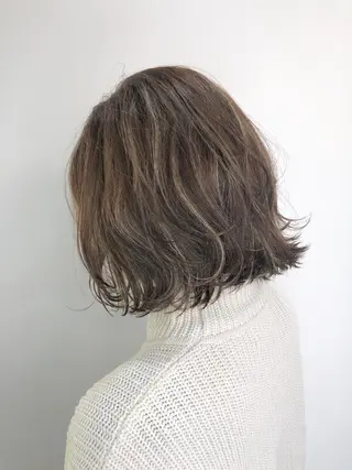 ショート カラー ☕️ベージュカラー 内藤光哉☕️のヘアスタイル