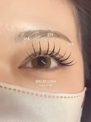 マツエク・マツパ bunny doll所属・YUA bunny_dollのマツエク・マツパデザイン