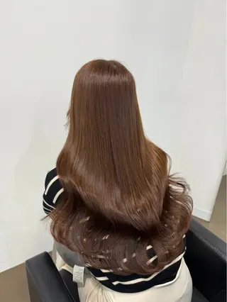 ロング しゅういち/赤み消し カラー特化のヘアスタイル