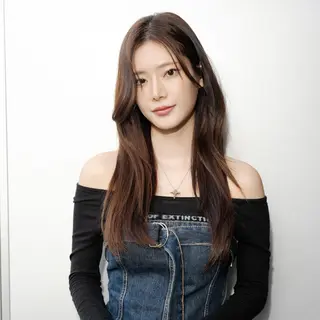 ロング ダン/メンズ/ 顔周り×透明感カラーのヘアスタイル