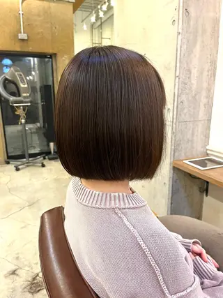 ショート カラー ＆-HAIR佐藤 ゆいモデル募集中のヘアスタイル