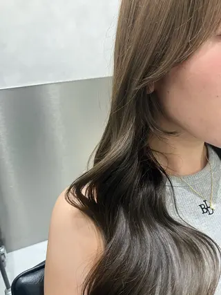 ロング カラー 💖ブリーチなし透明 感💖ASAHIのヘアスタイル