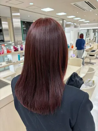 カラー 🎀暖色カラー/透明 感カラー/ひな🎀のヘアスタイル