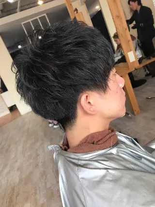 ショート カラー メンズ Rayt hair レイトヘアーのヘアスタイル