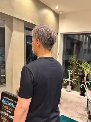 メンズ エルロン 栢原のヘアスタイル