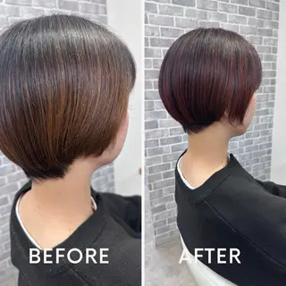 ショート カラー Noyヨシモト ヒロトのヘアスタイル