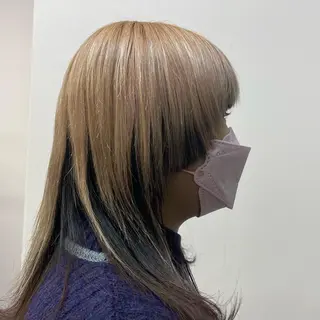 セミロング 大林 千尋のヘアスタイル