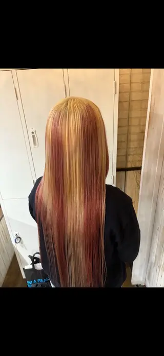 ロング カラー 🩵ᩚ はな🩵ᩚのヘアスタイル