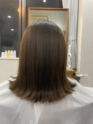 ミディアム 檜木 奈央のヘアスタイル
