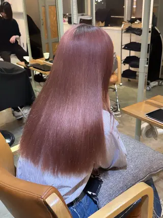 ロング 髪質改善【縮毛矯正】 No.1りょうかのヘアスタイル