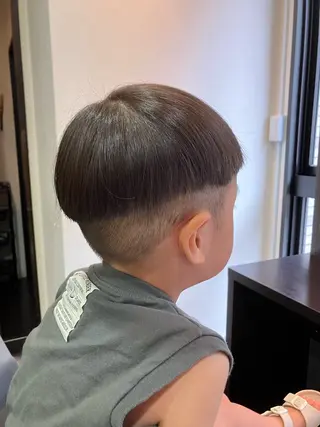 メンズ キッズ 前之園 ひかるのヘアスタイル