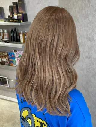 ミディアム カラー バレイヤージュ特化｜ Takuのヘアスタイル