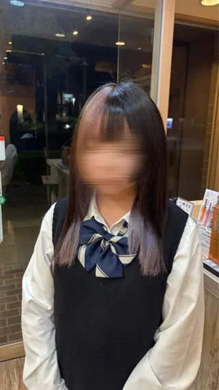 セミロング カラー ブリーチカラー🎀 Himariのヘアスタイル