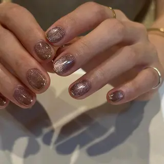 ショート カラー パーマ ヘアアレンジ メンズ キッズ ネイル マツエク・マツパ アイブロウ ar. harajukuのネイルデザイン