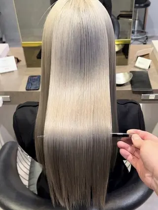 ロング EARTH  紫竹山 🦋本間未来🦋のヘアスタイル