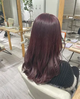 カラー ❤︎SAKURA 【Rico】❤︎のヘアスタイル