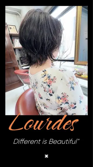 ショート カラー パーマ オーナースタイリスト 佐藤のヘアスタイル