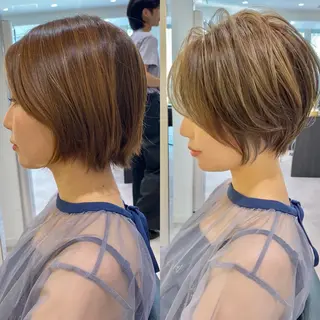 ショート 大人ショート特化/ カットモデル/表参道のヘアスタイル