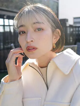 ショート カラー ヘアアレンジ 髪質改善透明感カラー /SHOGO☀️のヘアスタイル
