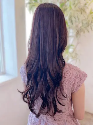 ロング カラー 白石枝梨🌈 mu-kichi🌈のヘアスタイル