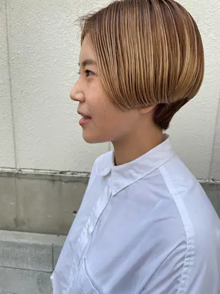 ショート さの あやねのヘアスタイル