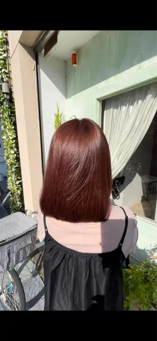 ミディアム カラー BOTABIUM nanamiのヘアスタイル
