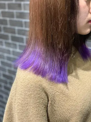 セミロング カラー ✂︎中山竜哉✂︎ 川崎スタイリストのヘアスタイル
