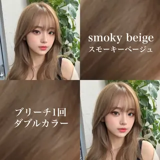 ミディアム カラー ヘアアレンジ 🫧新宿 髪質改善 /サスケ🫧のヘアスタイル