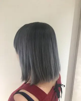 ショート カラー パーマ ヘアアレンジ メンズ キッズ ネイル マツエク・マツパ FABLE HAIR ファブル難波・心斎橋のヘアスタイル