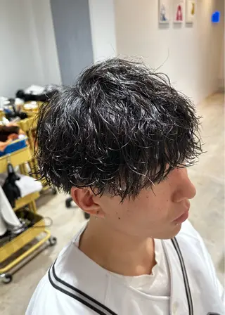 ショート 髪質改善・ クロスパーマ◎倉澤のヘアスタイル