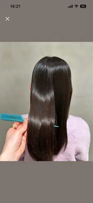 ロング タナカ カナ🫧のヘアスタイル
