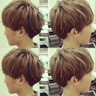 メンズ preco所属・ヨシザワ ユウトのヘアスタイル