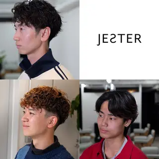 ショート パーマ メンズ kyoモデル 募集中のヘアスタイル